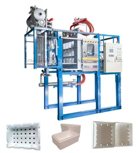 Manufacturer's EPS Foam Fish Package Box Making Machine Production Line with Reliable Engine and Advanced PLC Components