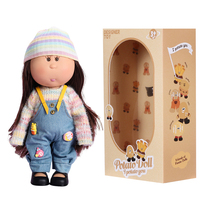 Adorable poupée patate en vinyle de 24 cm, 3 styles de tenues, cheveux longs, jouet à habiller Kawaii, poupée décorative de collection, cadeau de Noël pour enfants
