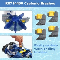 Kit de nettoyage de piscine ABS R0525100 compatible avec les nettoyeurs de piscine MX8/MX6