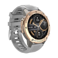 1,43 pulgadas pantalla AMOLED 5ATM impermeable hombres deporte GPS Reloj inteligente DM56 con brújula de altitud para hombres Reloj Inteligente