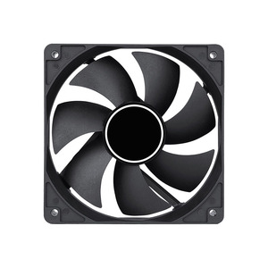 LY Nouveau Prix le plus bas Meilleure qualité Noir 120 mm Ventilateur de boîtier Moteur <span class=keywords><strong>silencieux</strong></span> Ventilateur de boîtier d'ordinateur sans Led pour <span class=keywords><strong>PC</strong></span> Bureau et boîtier de jeu - Product Image 6
