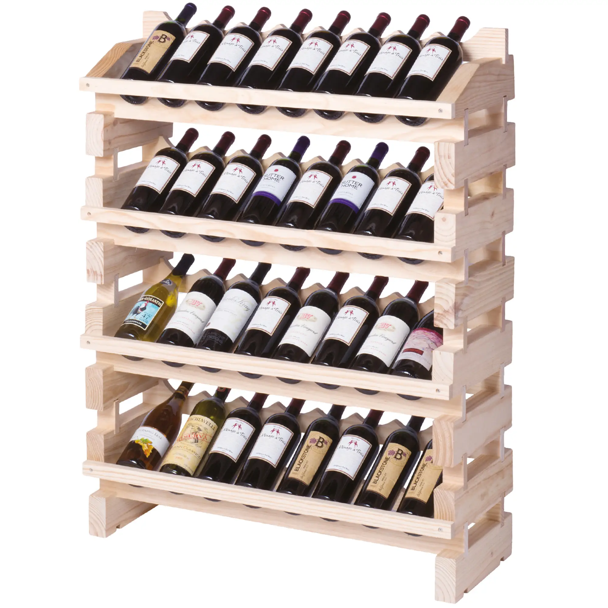 Kunden spezifische Point of Purchase Display Racks Bodenst änder Wein regal