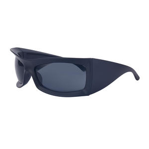 Lunettes de soleil polarisées pour le cyclisme et les sports de plein air, protection UV400, monture noire, verres PC, pare-soleil classe 2 - Product Image 1