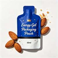 Sachets de gel énergétique liquide en vrac pratiques pour la vente en gros, format standard 30ml 60ml, pochettes stick pour la production en masse en usine de gels
