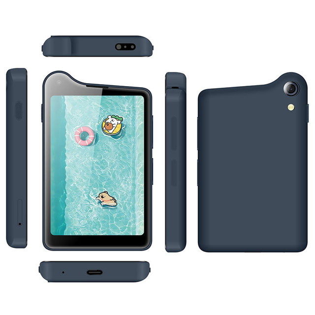 QIN K25 3.54 Inch Android 14 Smartphone MTK G81 4GB 128GB Touch Screen 4G Dual SIM Compact Phone for Students Kids