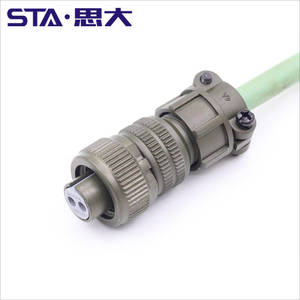 Conector de Sensor PCB <span class=keywords><strong>IMI</strong></span> de 2 Pines, Conector Circular MIL 5015, MS3106A10SL-4S - Product Image 1