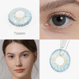 Freshgo 매년 저렴한 컬러 콘택트 렌즈 14.2mm 자연 서클 lentes 드 contacto 도매 연락처 파란 눈 - Product Image 4