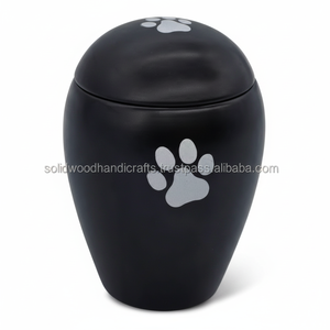 Urnas de latón de alta calidad para gatos y perros, urnas conmemorativas para mascotas funerarias para cenizas de gatos y perros, urnas al por mayor a bajo precio - Product Image 1