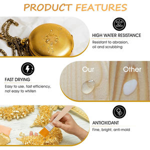 Timesrui Gold Leaf Adhésif <span class=keywords><strong>Colle</strong></span> <span class=keywords><strong>à</strong></span> base <span class=keywords><strong>d</strong></span>'eau de haute qualité <span class=keywords><strong>pour</strong></span> <span class=keywords><strong>la</strong></span> construction <span class=keywords><strong>d</strong></span>'emballage du bois et les projets de bricolage - Product Image 5