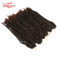 Vente chaude synthétique tressage extension de cheveux Freetress prix de gros gris doux Passion Twist cheveux