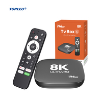 Topleo Certifié Nouveau Boîtier TV Intelligent I96 8K Onn Android TV Box Récepteur Satellite Décodeur RAM Processeur Amlogic