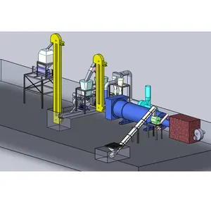 Fabriek Prijs 1T 2T 3T 4T 5T 6T 8T 10T 12T 16T Complete Turnkey Automatische Biomassa Pellets Machine Lijn Hout Pellet Productie