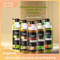 Set Sampo & Kondisioner Lemon Jahe Bebas Silikon OEM 550ml Anti-Ketombe Pengontrol Minyak Menutrisi Menambah Volume Grosir