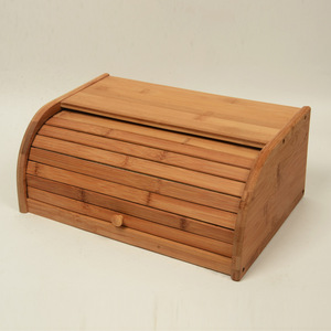 Articles ménagers de cuisine, Boîtes à pain ordinaires en bambou respectueuses de l'environnement, Boîtes de rangement et d'organisation de produits en bambou - Product Image 1