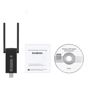 Bán buôn điều khiển miễn phí 2.4GHz 5GHz Dual Band 1300m USB <span class=keywords><strong>dongle</strong></span> mạng không dây Card USB Wifi Adapter Receiver cho PC - Product Image 2