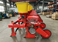 Semoir de précision à 6 rangs avec roue à cuillères pour maïs, soja, sorgho, machine de plantation pour tracteur