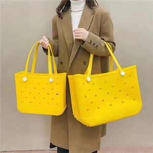 Bolsa <span class=keywords><strong>de</strong></span> Playa <span class=keywords><strong>Impermeable</strong></span> <span class=keywords><strong>de</strong></span> EVA, Bolsa <span class=keywords><strong>de</strong></span> Viaje Grande Lavable <span class=keywords><strong>de</strong></span> Goma, para Deportes, Viajes, Aire Libre, Antideslizante, Regalo para Mujer - Product Image 2
