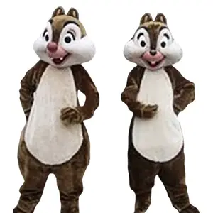 Hot sale TikTok Squirrel Funny Clown Doll Costume Propaganda Mascot Cartoon Anime Clothing for Adult Halloween Easter Parties