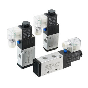 2-Position 3-Way Pneumatic Solenoid <b>Valve</b> 3V210-08 DC24V AC220V Electronic Directional Control 3V210-08 Pneumatic Solenoid <b>Valve</b> - Product Image 1