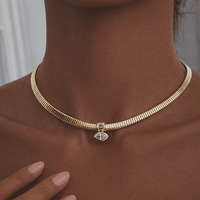Collier Pendentif Sportif Personnalisé pour Femme en Acier Inoxydable, Design Cœur Carré Ovale, Zircon 4A, Style Européen et Américain