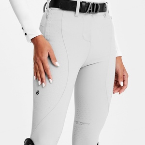 Custom Non-slip Silicone Print Equestrian <b>Jodhpurs</b> Riding Pants Clothes Custom logo Horse Riding Breeches for <b>Women</b> - Product Image 2
