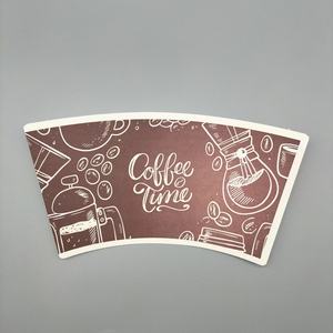 Vaso de cartón con revestimiento de PE de doble cara, apto para uso alimentario, impreso con flexografía, modelo para bebidas y aperitivos, para envolver, al por mayor - Product Image 3