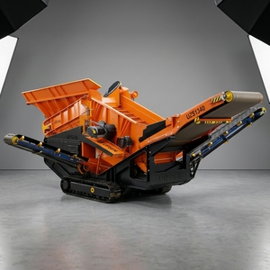 Máquina Cribadora Móvil sobre Orugas UZS1340 de UPSEN: Planta de Cribado de Agregados por Vibración de Alta Capacidad y Trabajo Pesado de 3 Vías para Canteras - Product Image 4