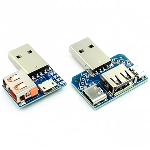 Placa Adaptadora USB XY-USB4 con Conector Macho USB a Micro USB Tipo C Hembra 2.54-4P para Pruebas de Transferencia - Product Image 1