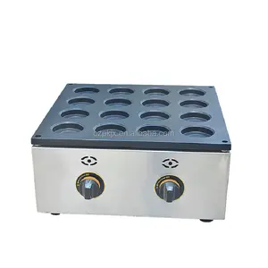 Red Cake Maker Commercial Non-Stick Surface Electric Heating Gas Automatic Wheel Taiwan Red Bean Cake machine