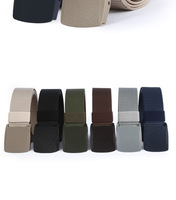 Ceinture tactique pour sports de plein air avec boucle à trois anneaux, vente en gros, ceinture tactique personnalisée, ceinture à boucle en plastique