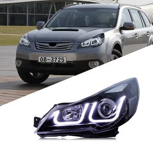 ไฟหน้าสำหรับ Subaru 2010-2014ชุดประกอบไฟหน้ารถเอาท์แบ็คแบบ Legacy ดัดแปลงไฟ LED สำหรับวิ่งกลางวันเลนส์ซีนอน - Product Image 2