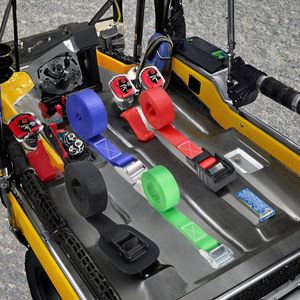 Correa de Amarre de Carga de Poliéster TIANMA de 1.5 Pulgadas, Resistente, Certificada por SGS, con Capacidad de Carga de 250 kg, Hebilla de Bloqueo de Leva sin Fin para Techo - Product Image 3