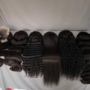 Paquete de 6 Pelucas Frontales de Encaje 13x4 de Alta Densidad (200%), Cabello Humano 100% Virgen sin Químicos, Cabello Humano Natural al por Mayor - Product Image 5