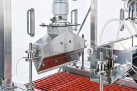 Machine à glacer et à enrober les dattes en chocolat en acier inoxydable avec interface de contrôle conviviale