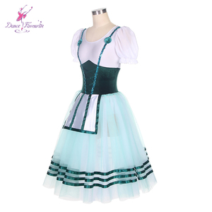 <span class=keywords><strong>Tutu</strong></span> de ballet à manches courtes spandex <span class=keywords><strong>blanc</strong></span> avec couches de <span class=keywords><strong>tulle</strong></span> doux vert <span class=keywords><strong>tutu</strong></span> long <span class=keywords><strong>tutu</strong></span> de danse de ballet 19826 - Product Image 4