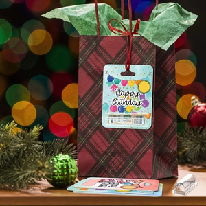 Protector de Tarjetas de Regalo de Papel con Logotipo Personalizado, Envase de Plástico Rígido Impermeable para Bálsamo Labial y Billetes - Product Image 6