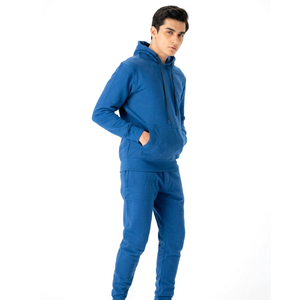 Dernière mode, ensembles 2 pièces pour hommes, grande taille, sweat-shirt à manches longues, survêtement, jogging, hiver, tailles S-5XL - Product Image 1