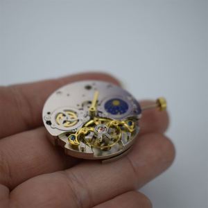 Pièces de montre squelette à trois aiguilles 31jewels, mouvement automatique Sellita SZ8002 - Product Image 3