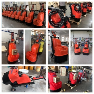 Шлифовальная машина для бетона с двумя большими дисками (6 дисков), 540 мм, с двигателем Wonder, для нанесения эпоксидных покрытий на полы - Product Image 4