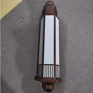 Lampe murale extérieure en acier inoxydable, bande LED longue, étanche, éclairage de jardin, 110-240V, montage mural - Product Image 4
