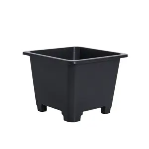 Big 20cm Home Valentine Outdoor Plastic Nursery Plant Garden Flower Pots For Plants