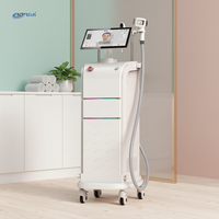 Appareil d'épilation au laser à diode professionnel MDR approuvé CE 5 en 1 avec poignée laser 808 755 1064 940