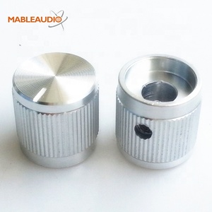 Potenciómetro de Control de Volumen Rotatorio de Aluminio para Amplificador de Audio Mable Audio MAKP0396GS/GB/GG 15x15 Negro Brillante Plateado Dorado - Product Image 4