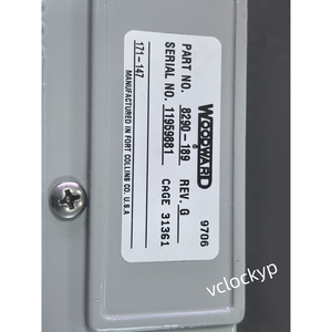 1PCS Controlador de velocidad WOODWARD 8290-189 USADO Envío gratis DHL/FedEX - Product Image 2