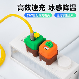 Gan Desktop Charger 30W PD <b>Type</b>-<b>C</b> Output For Mobile Phone Fast Charging <b>Adapter</b> - Product Image 3