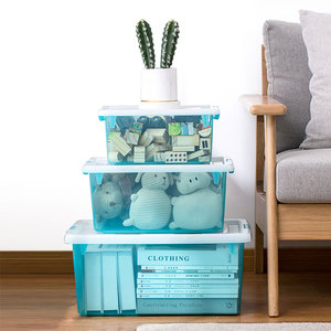 Grande boîte à jouets avec couvercle, boîtes de rangement robustes pour jouets, bacs, paniers pour enfants, garçons, filles, crèche, salle de jeux - Product Image 3