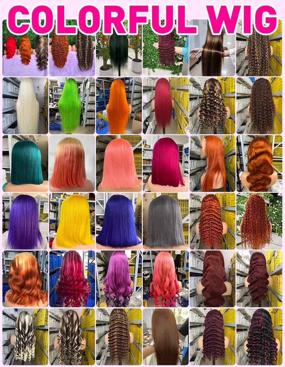 Peluca de color