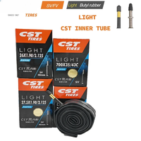 Ban Dalam Sepeda Ukuran Penuh Upgrade C S T Light 1416,20,22,24,26,27.5,29 Inch 700C untuk Sepeda Gunung, Sepeda Jalan, BMX