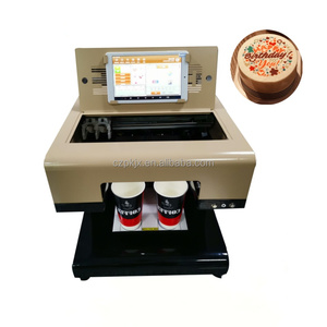 Impresora de Café <span class=keywords><strong>con</strong></span> Tinta Comestible para Uso Comercial en Cafeterías, <span class=keywords><strong>con</strong></span> Foto Selfie, Impresora Digital 3D de Alimentos, <span class=keywords><strong>Galletas</strong></span> y Tinta - Product Image 4