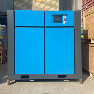 Compresseur à vis stationnaire 22 kW, refroidi par air, sans huile, portable, 10 bars, chantier de construction - Product Image 3